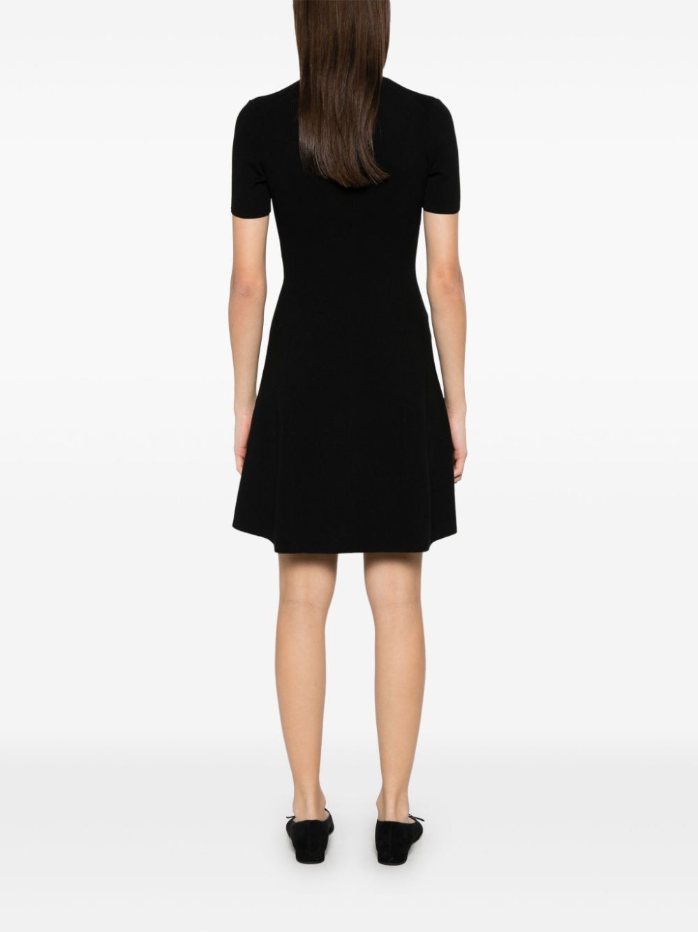 ribbed mini dress - 4