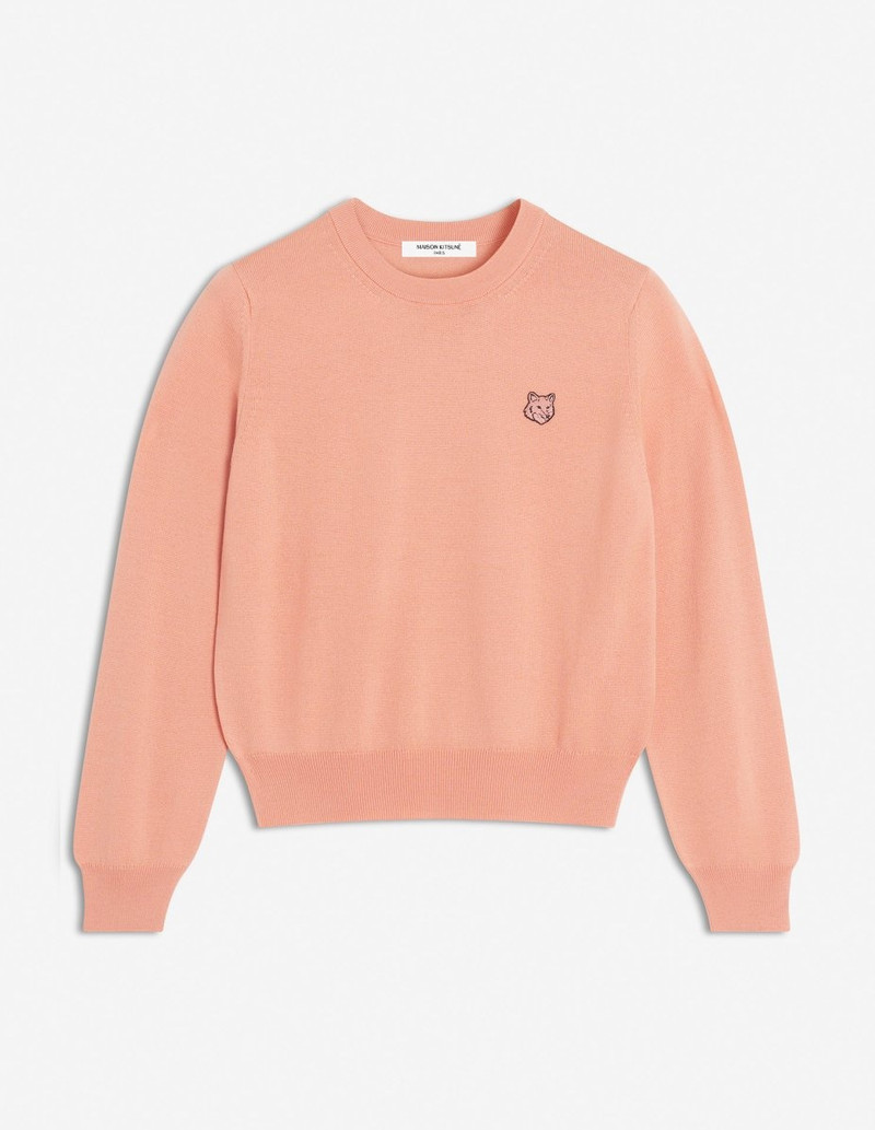 BOLD FOX HEAD PATCH REGULAR JUMPER - 1