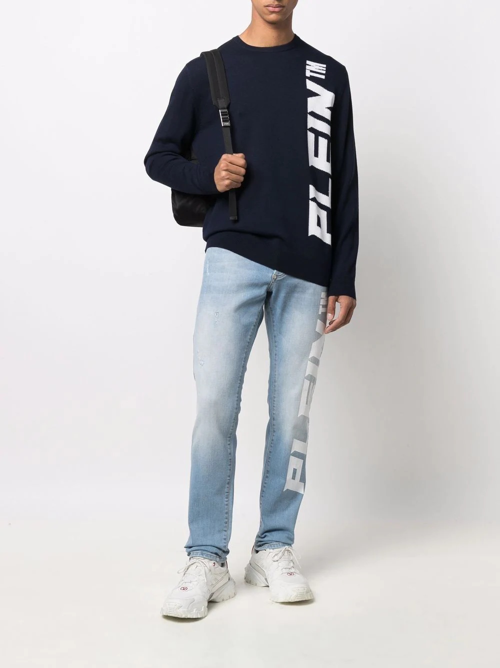 logo-print jumper - 2