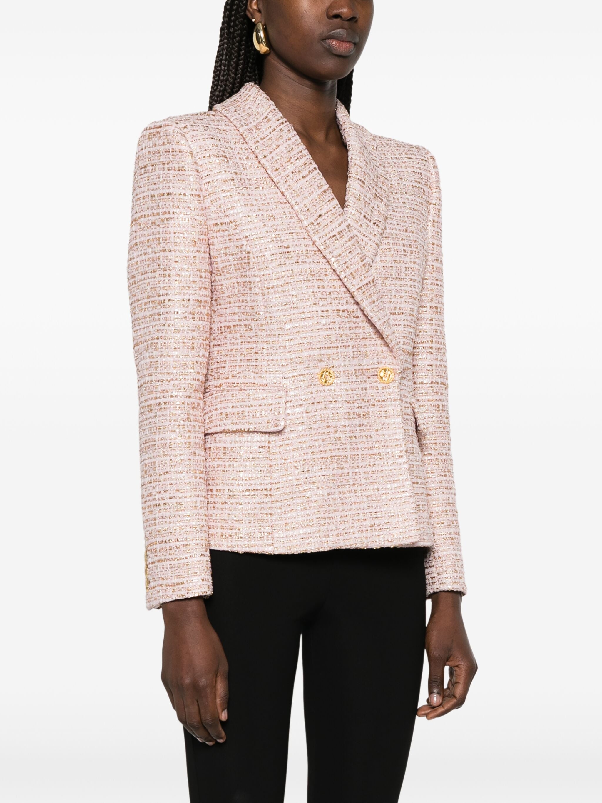 Lurex Tweed Blazer - 4