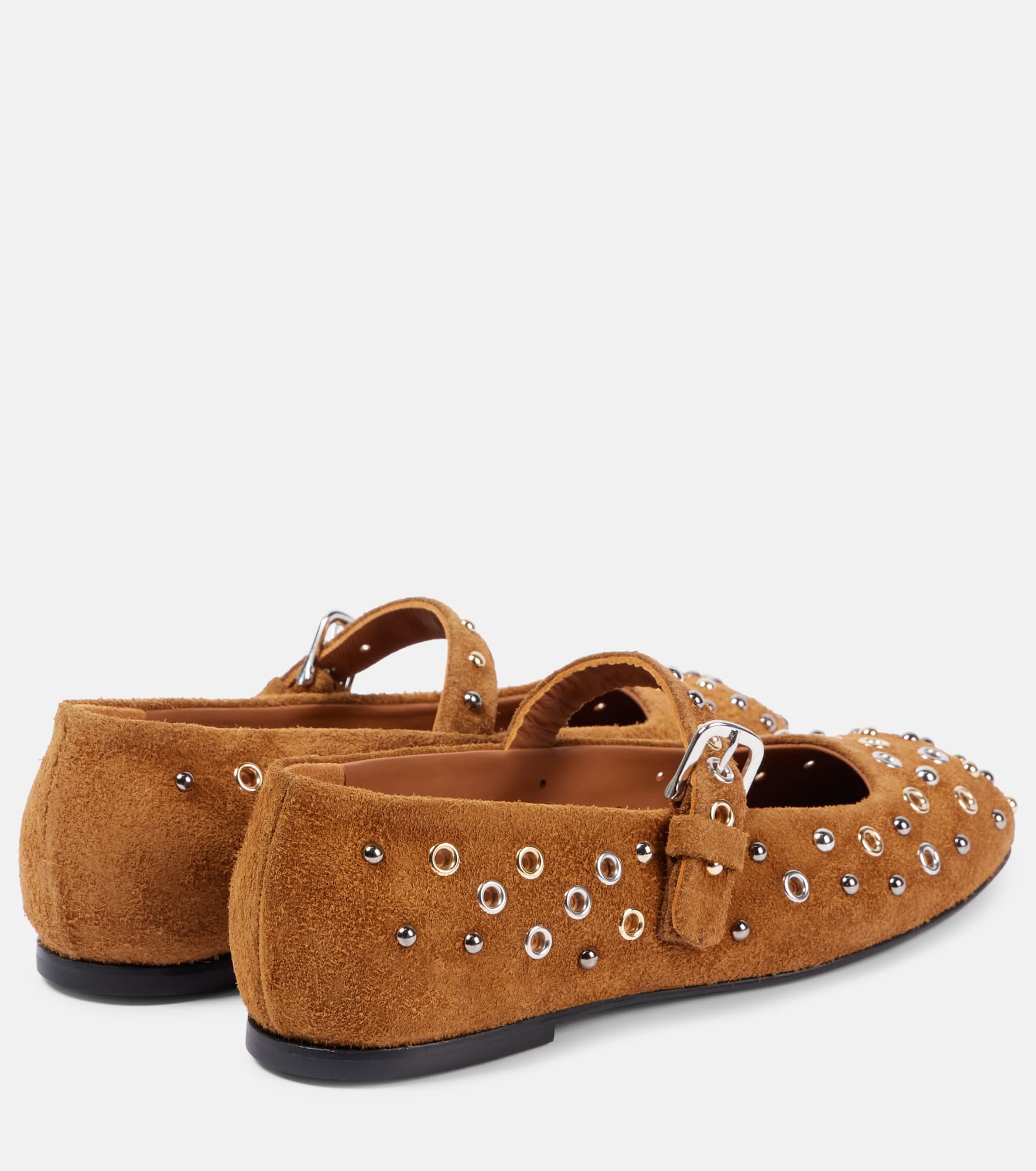 Wild Softness suede Mary Jane flats - 2