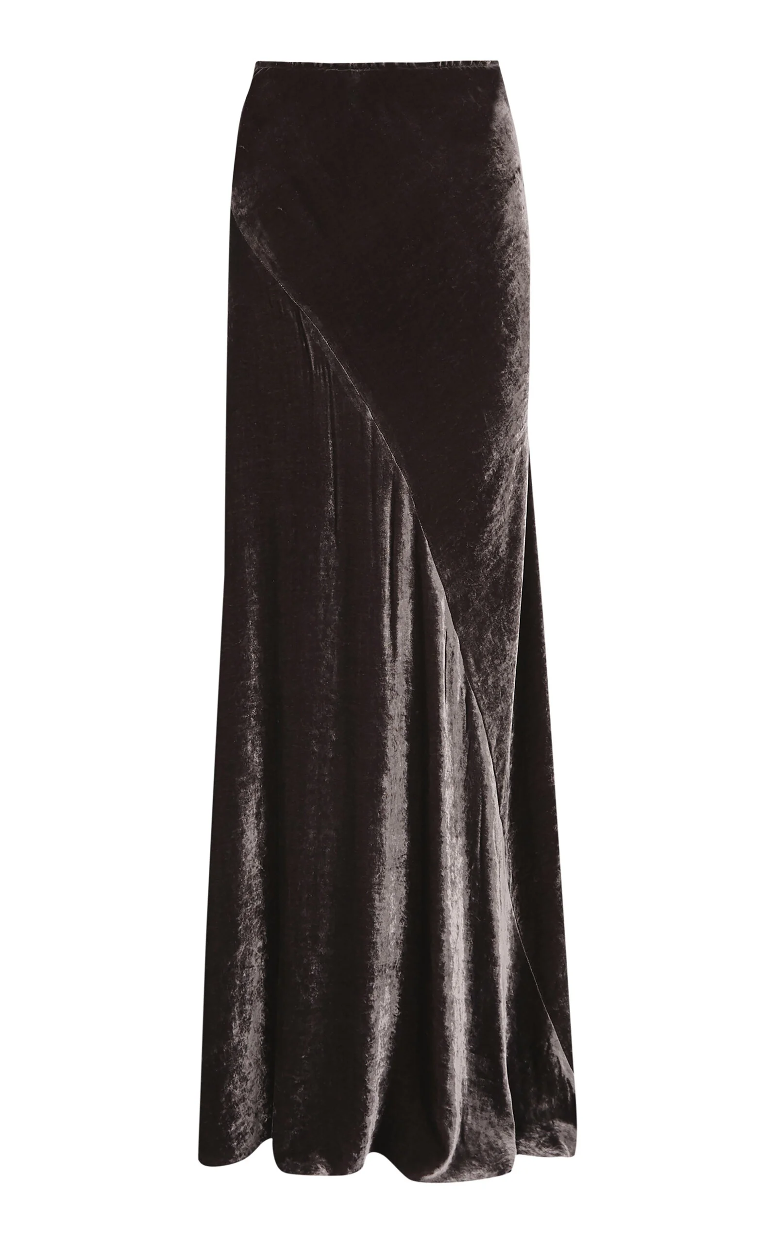 Iris Velvet Maxi Skirt - 1