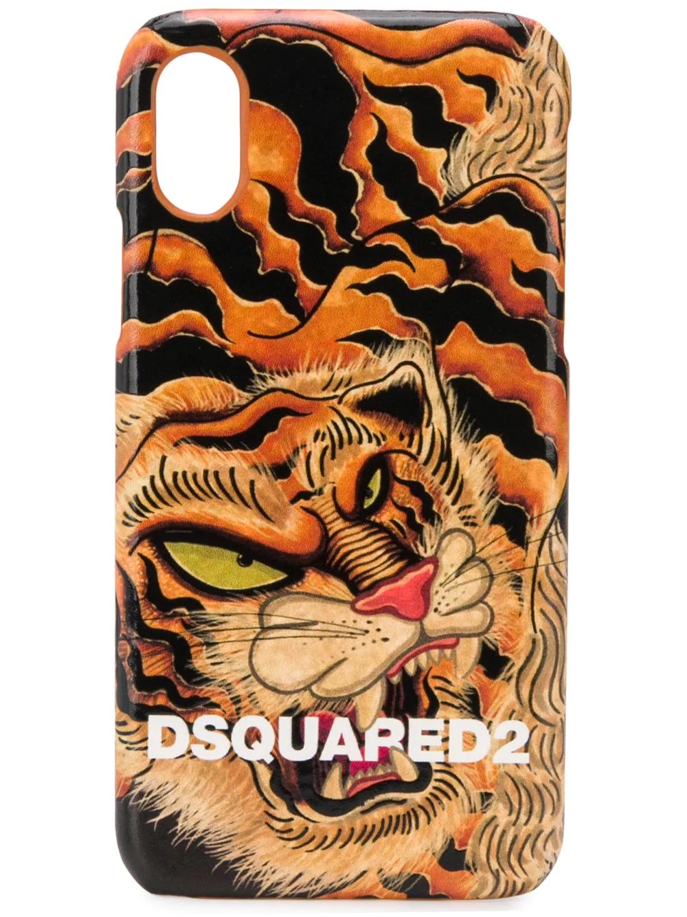 tiger print iPhone X case - 1