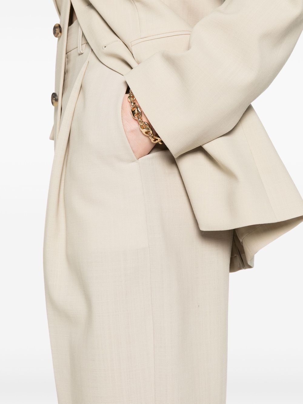pleated trousers - 5