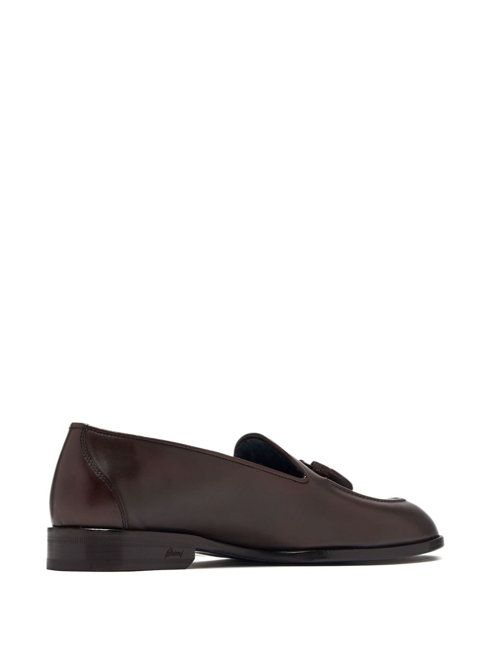 tassel-detail leather loafers - 2