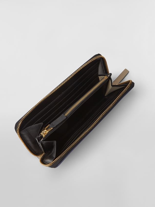 RECTANGULAR ZIP-AROUND WALLET IN SAFFIANO LEATHER - 2