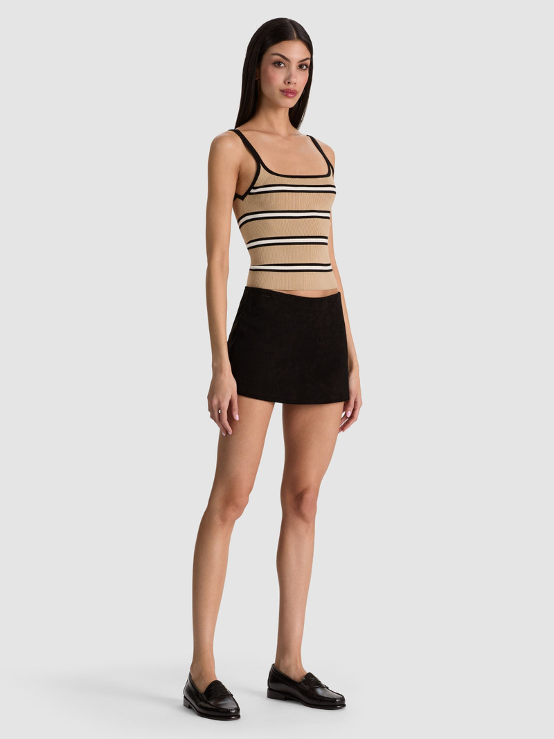MACE LEATHER MINI SKORT 6