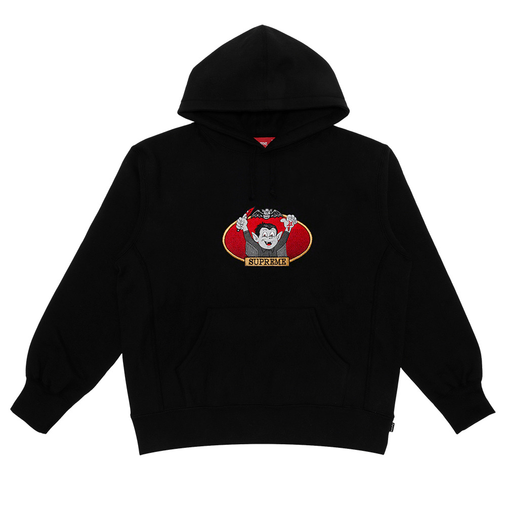 Supreme Vampire Boy Hooded Sweatshirt 'Black' - 1