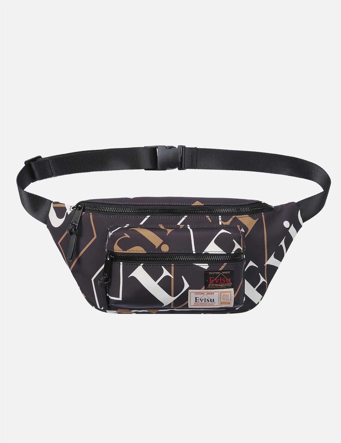 LOGO MONOGRAM PRINT BELT BAG - 3