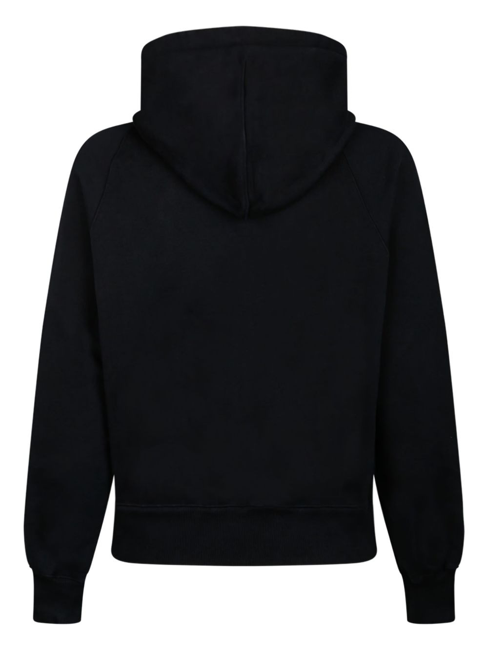 logo-embroidered organic-cotton hoodie - 2