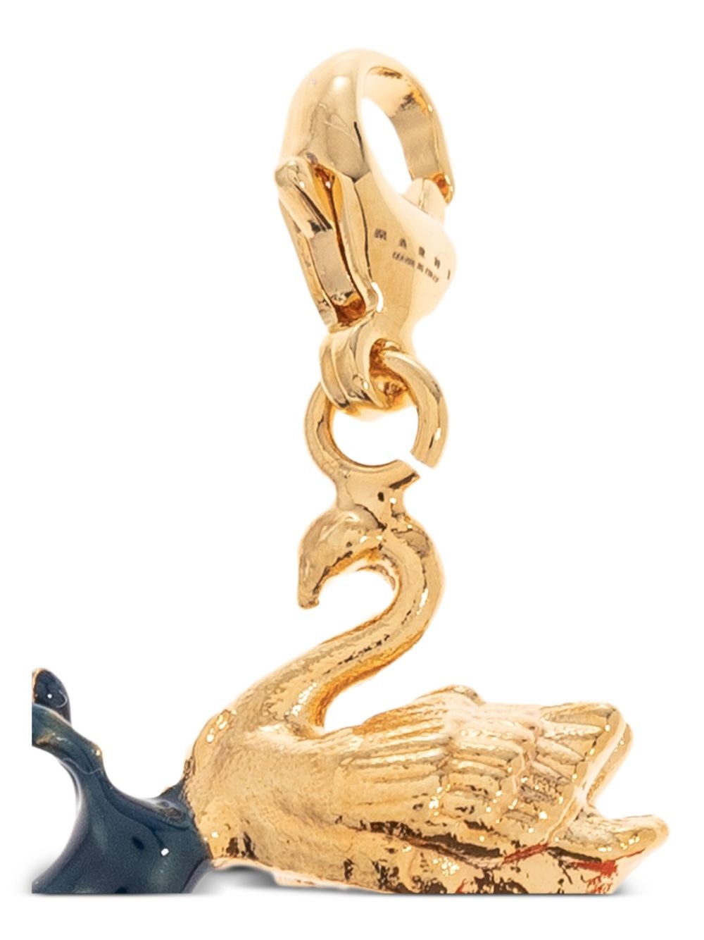 Alphabet O animal-circle pendant - 5