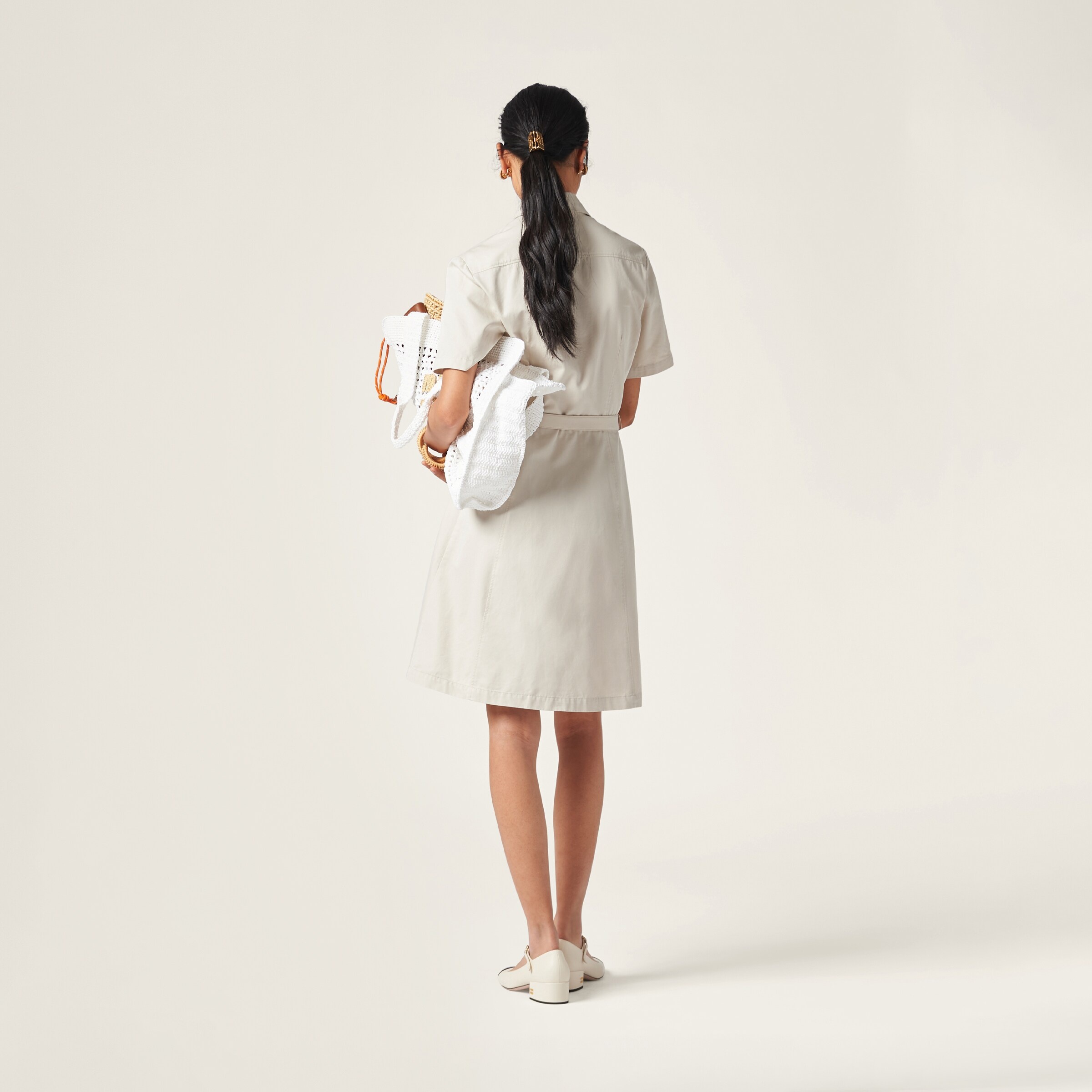 Gabardine dress - 3