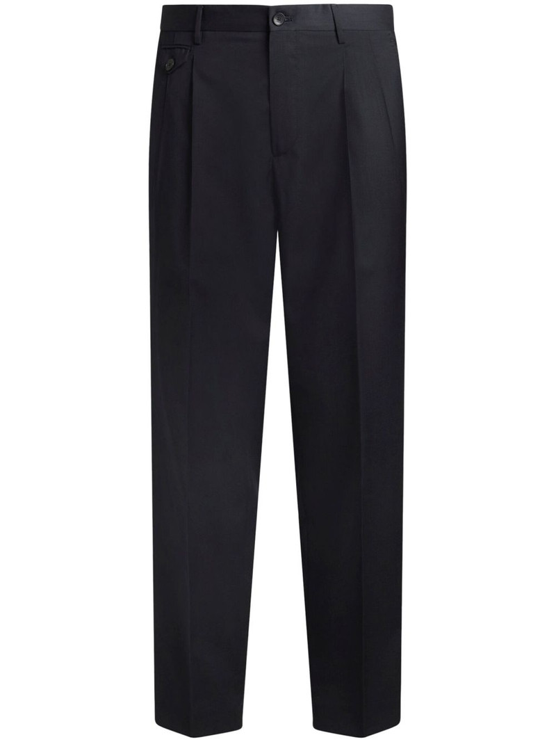 tapered 모직 바지 1