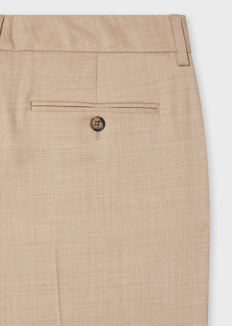 A Suit To Travel In - Women's Stone Slim-Fit Suit 6