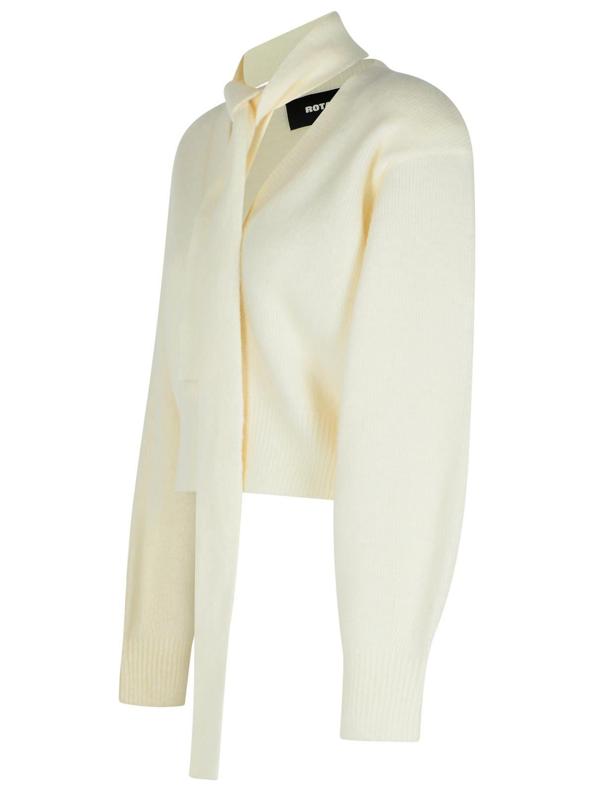 Rotate 'Karolyn' Ivory Alpaca Blend Sweater Women - 2