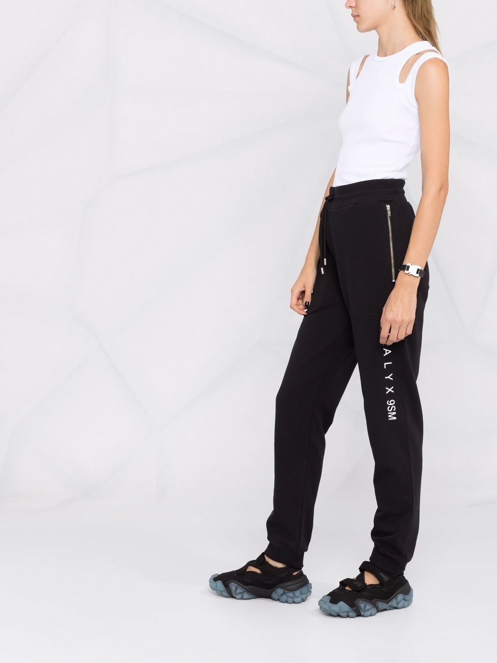 logo-print track pants - 6