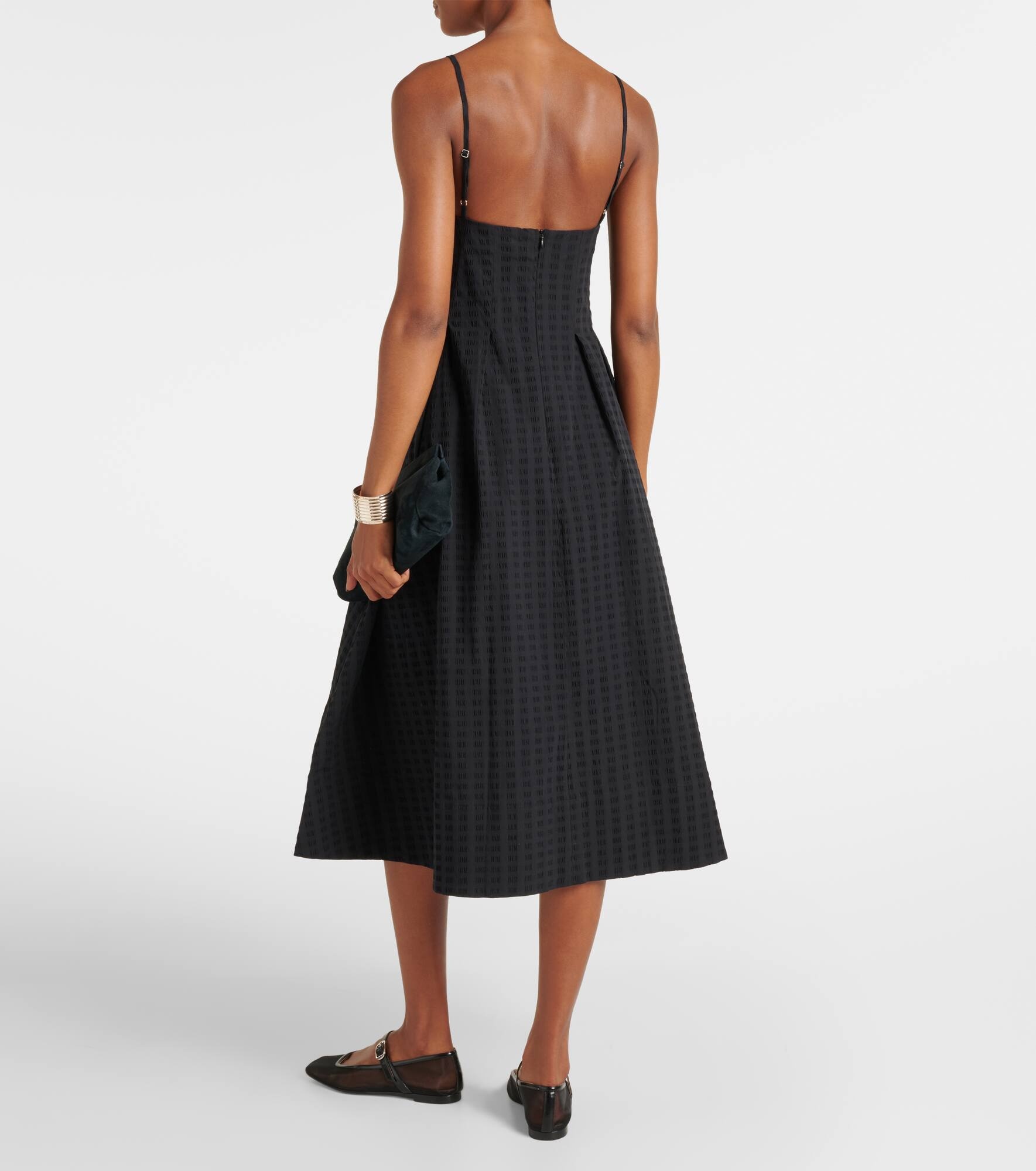 Kate cotton midi dress - 3
