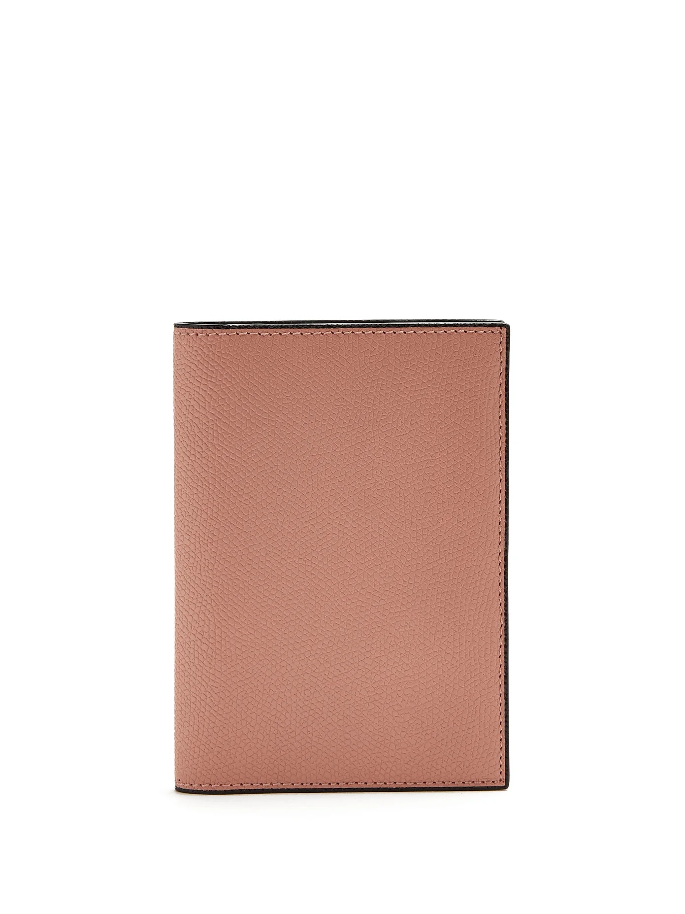 Grained-leather passport holder - 1