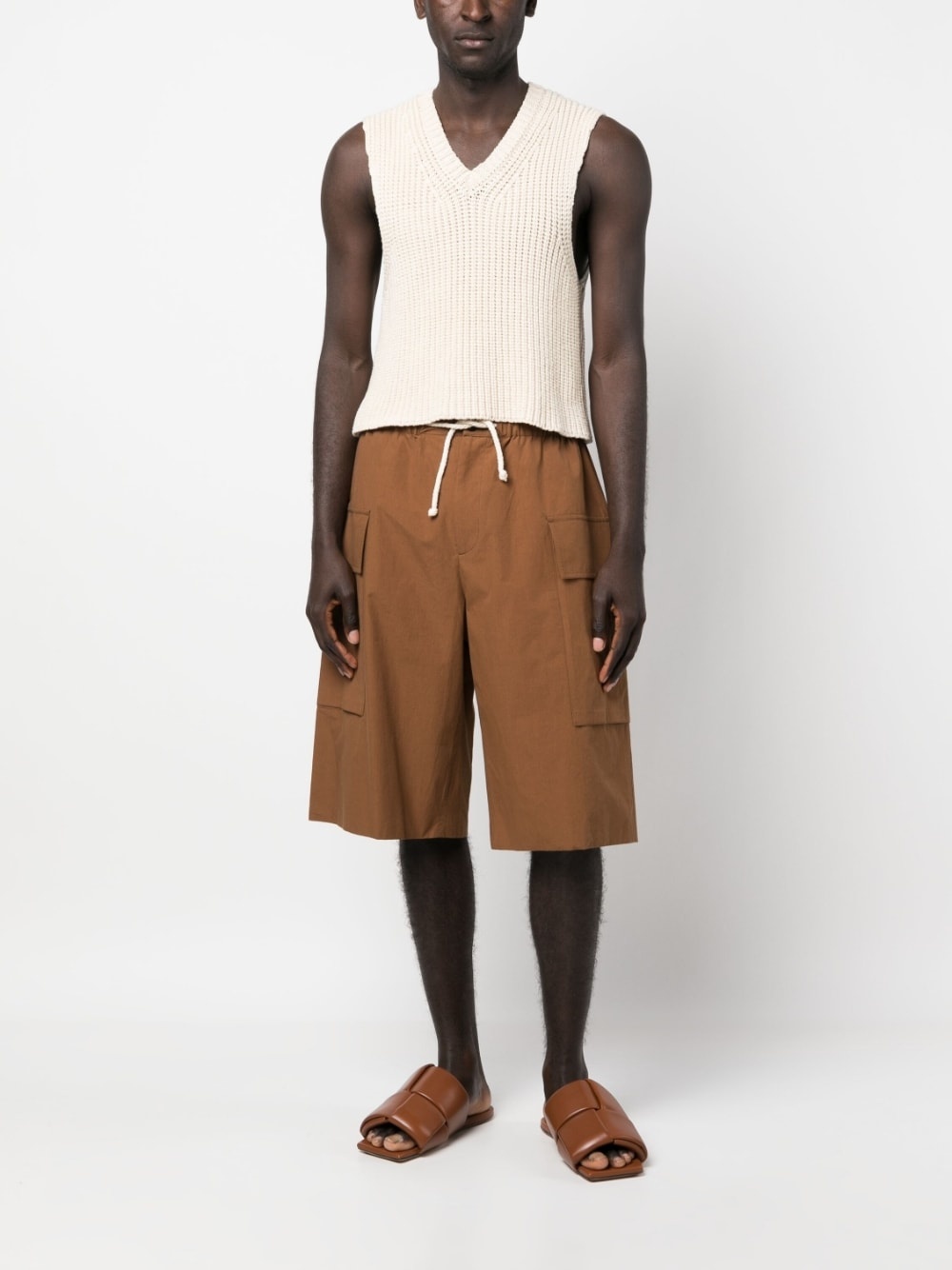 cargo cotton shorts - 2