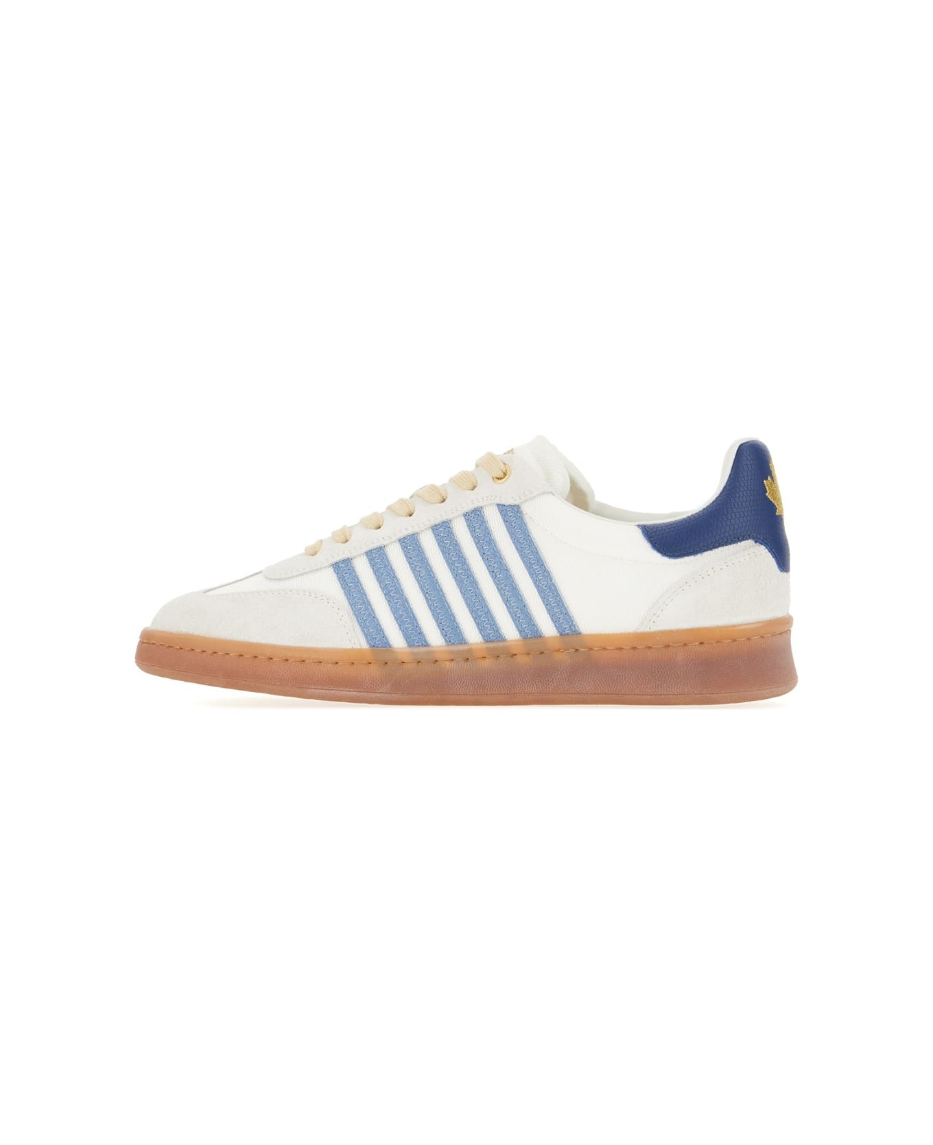 Multicolor Canvas Boxer Sneakers - 3
