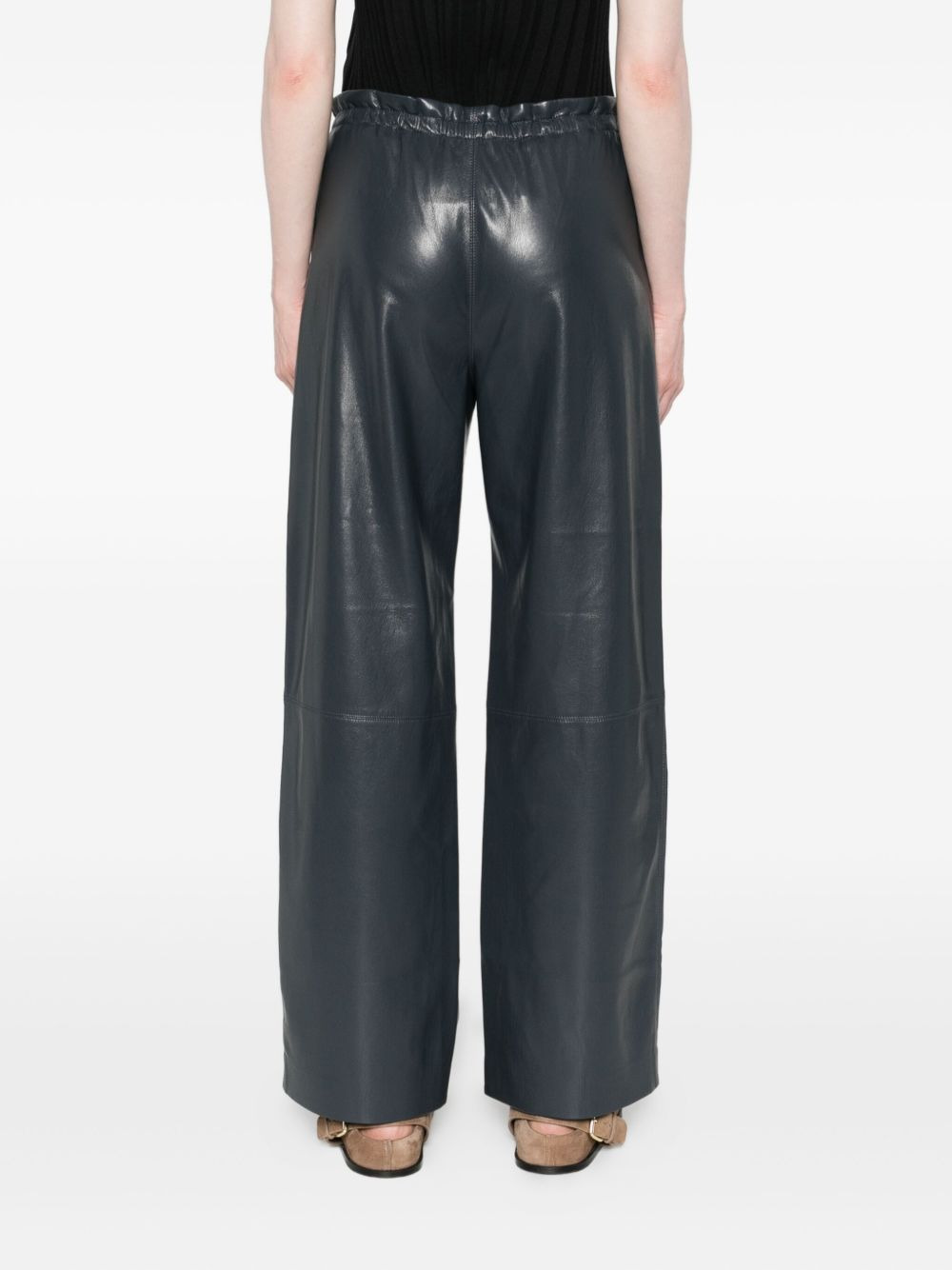 Geb elasticated-waist trousers - 4