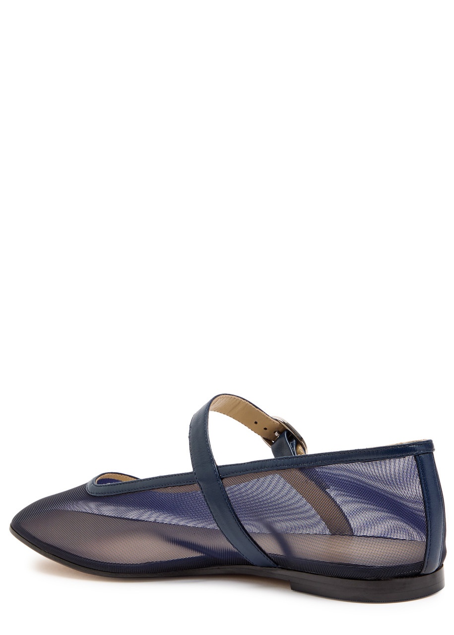 LE Monde Beryl Mary Jane Mesh Ballet Flats - 2