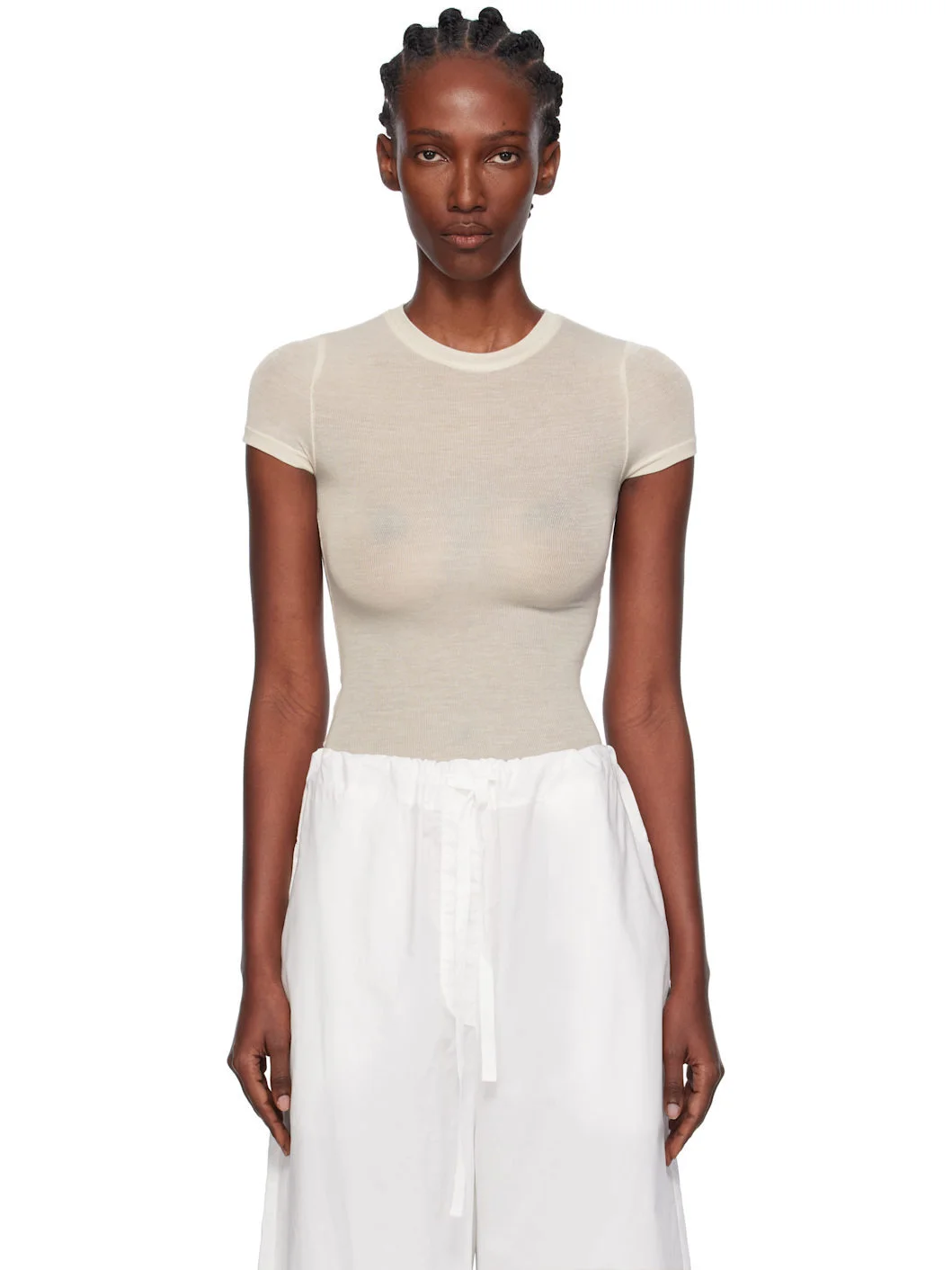 Off-White Elemental Sheer Baby T-shirt - 1