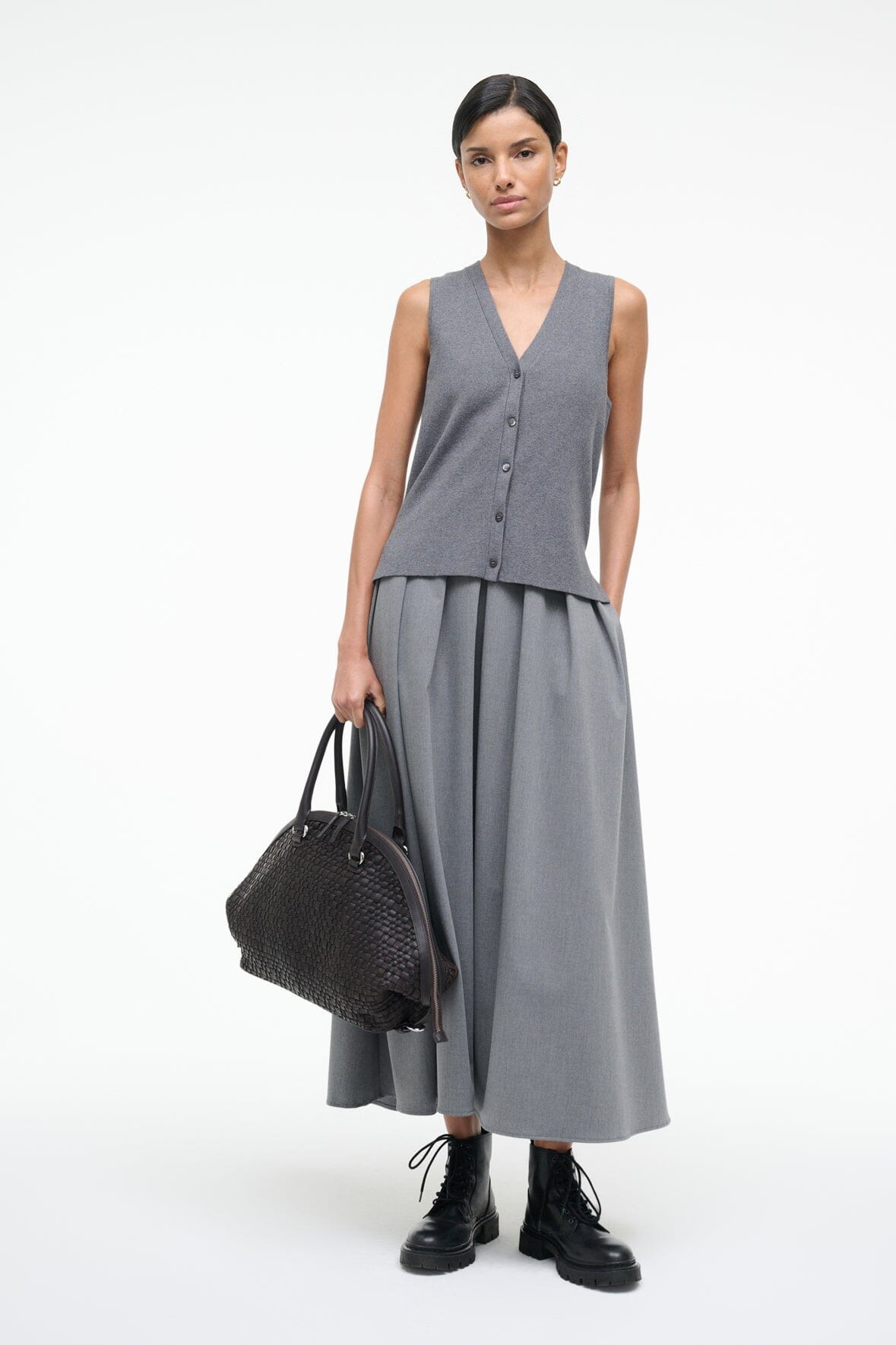 STAUD MADELINE DRESS STATIC - 6