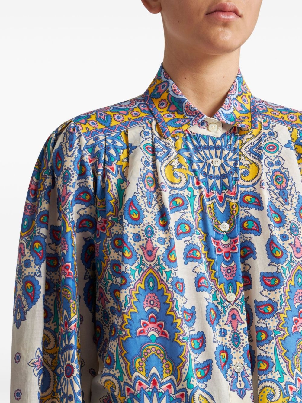 paisley-print shirt - 4
