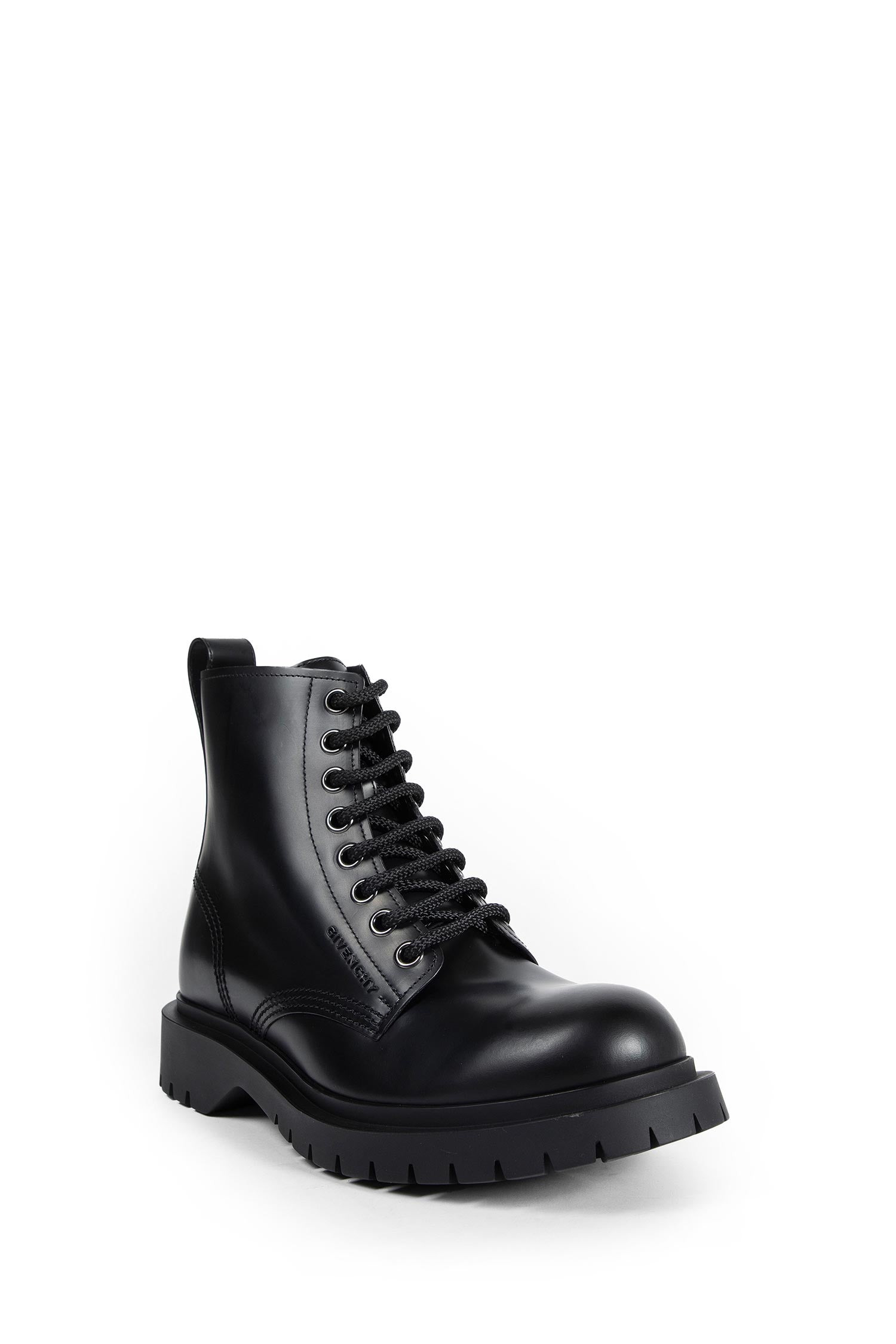 Leather Lace-up Boots - 2