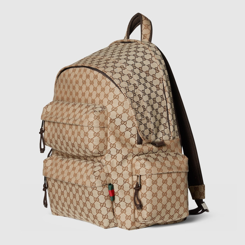 GUCCI Large backpack with Gucci logo outlook