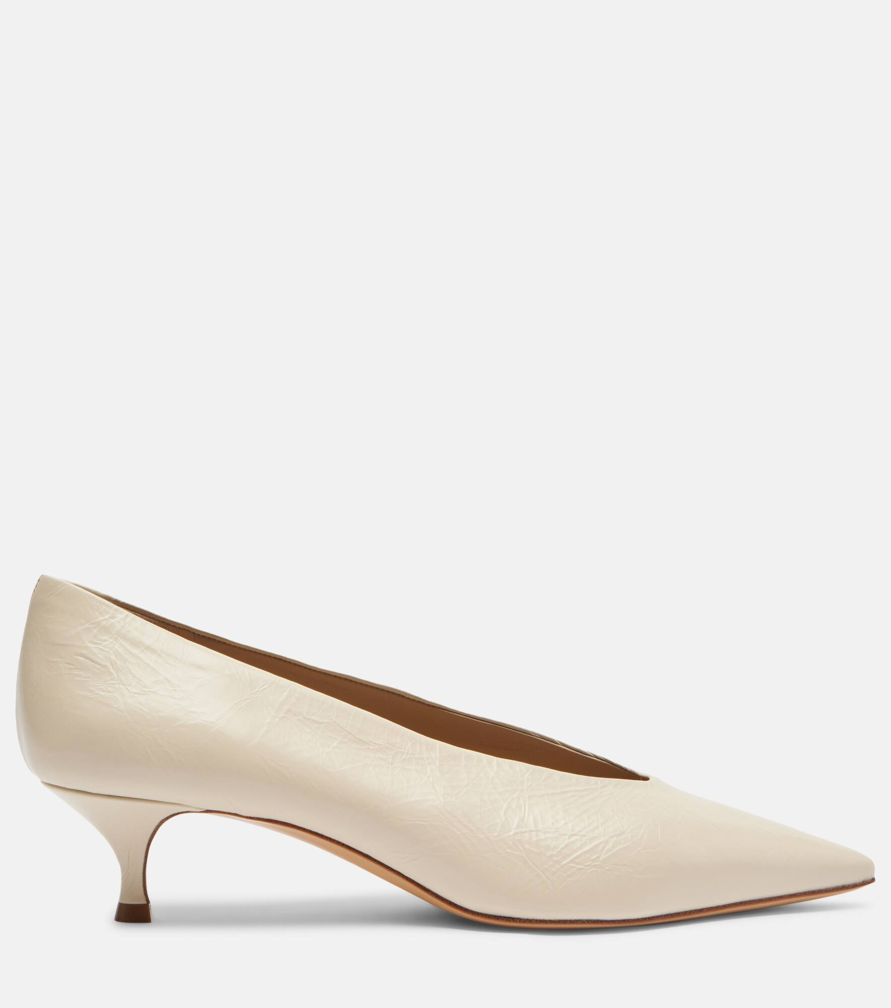 Babouche 40 leather pumps - 4