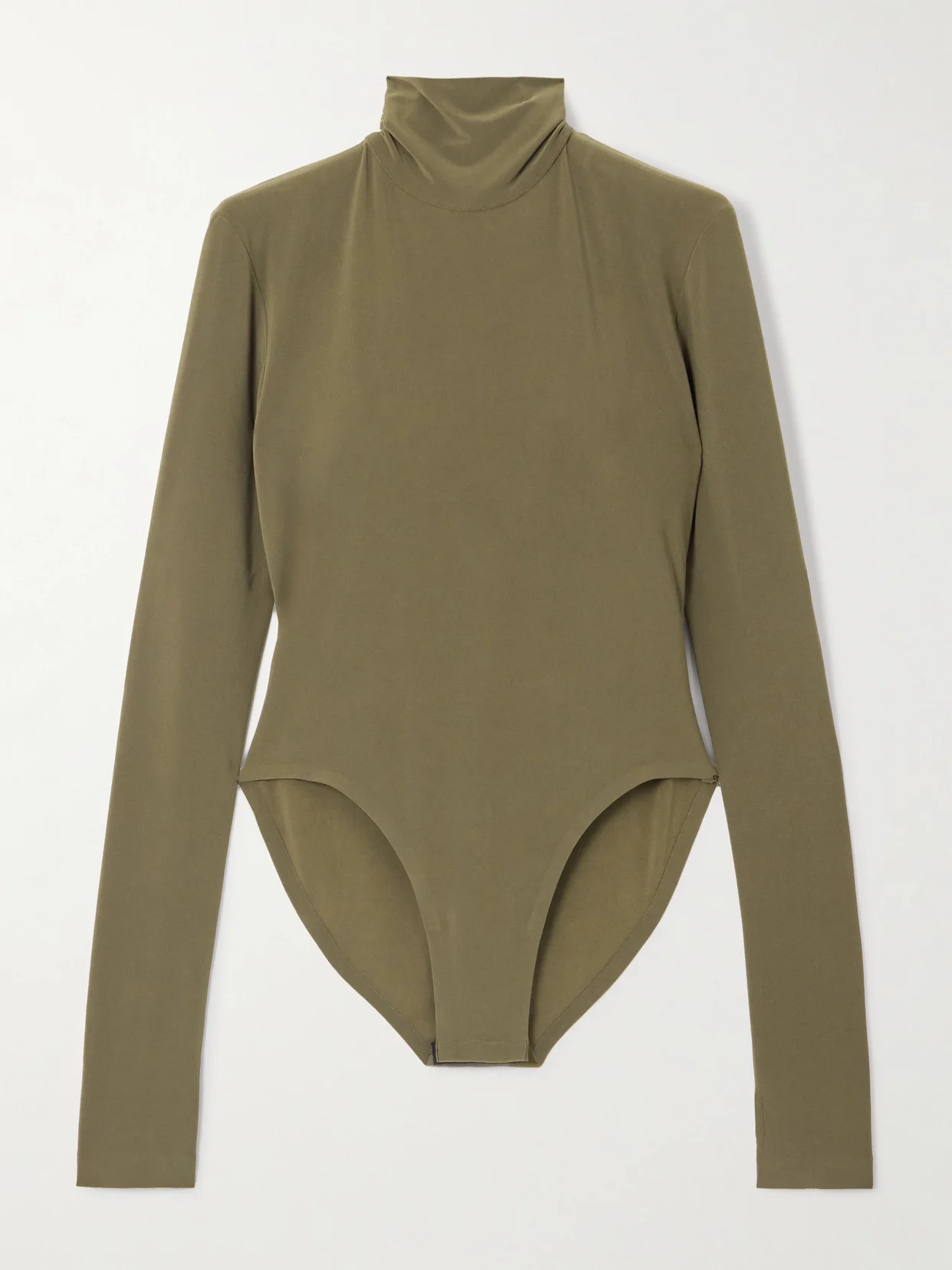 Stretch-jersey Turtleneck Bodysuit - 1