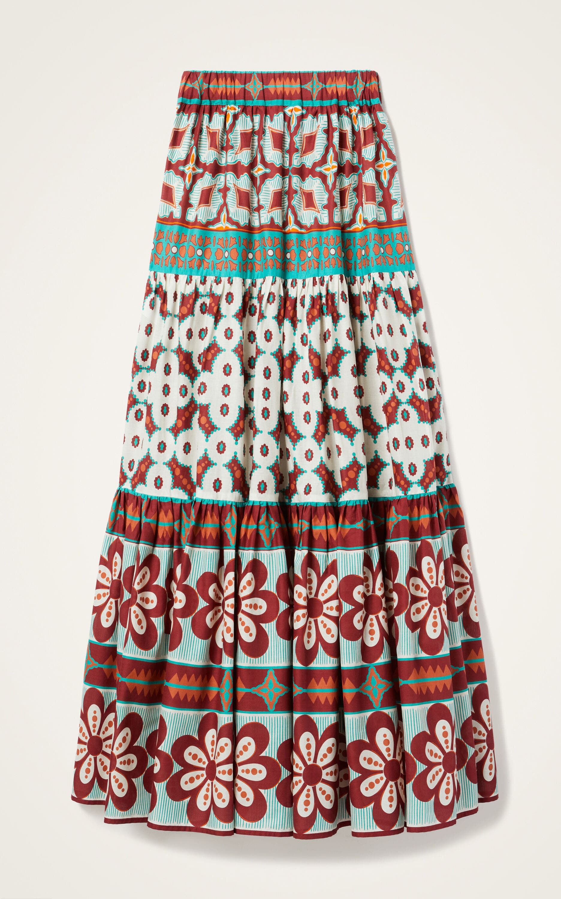 La DoubleJ Big Skirt Pagoda Placée Rust at Nordstrom - 3