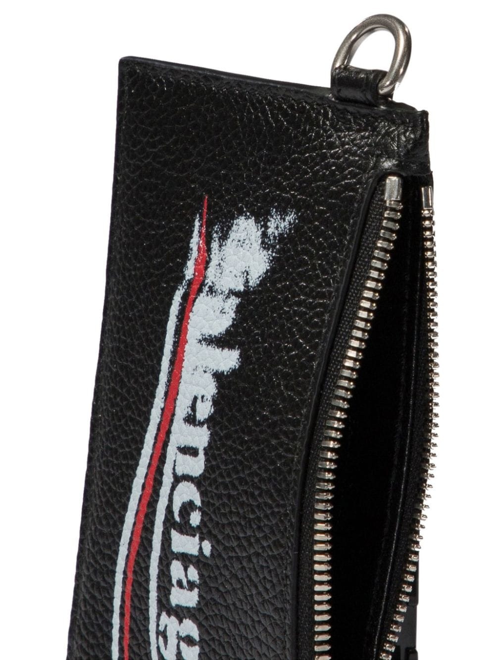 logo-print cardholder keyring - 5