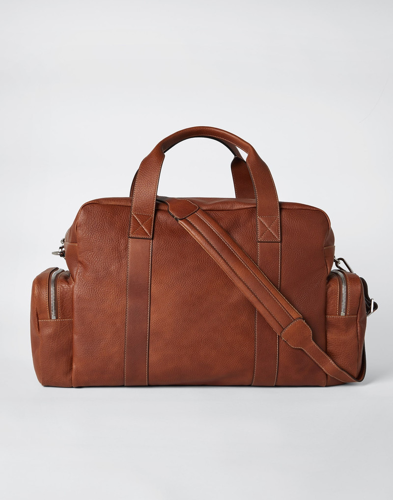 Brunello Cucinelli Grained calfskin leisure bag outlook