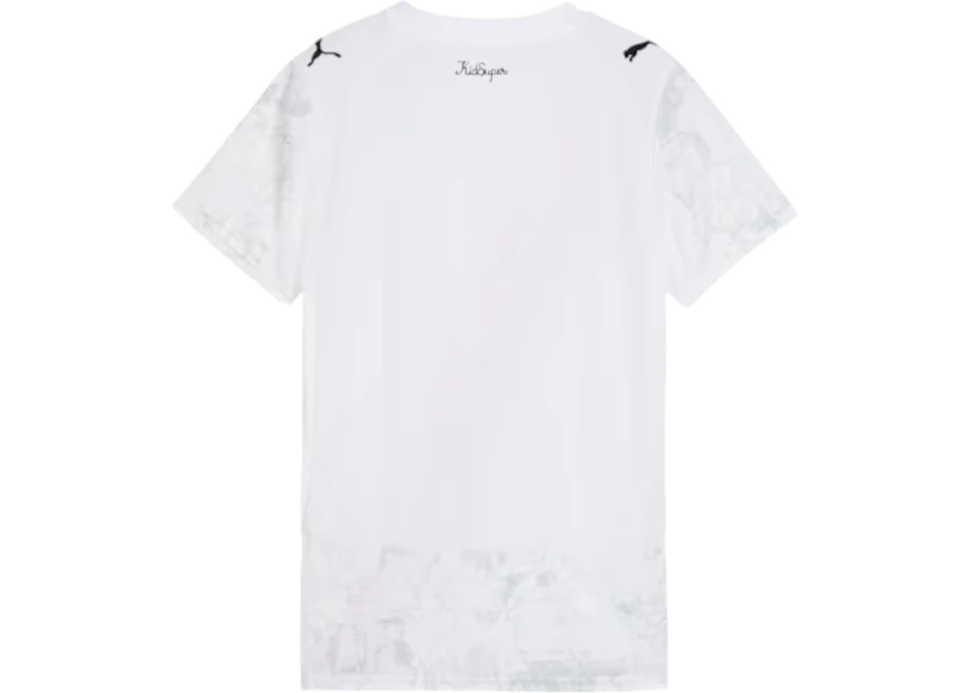 Puma KidSuper Women's Manchester City Replica Jersey White/Black - 2