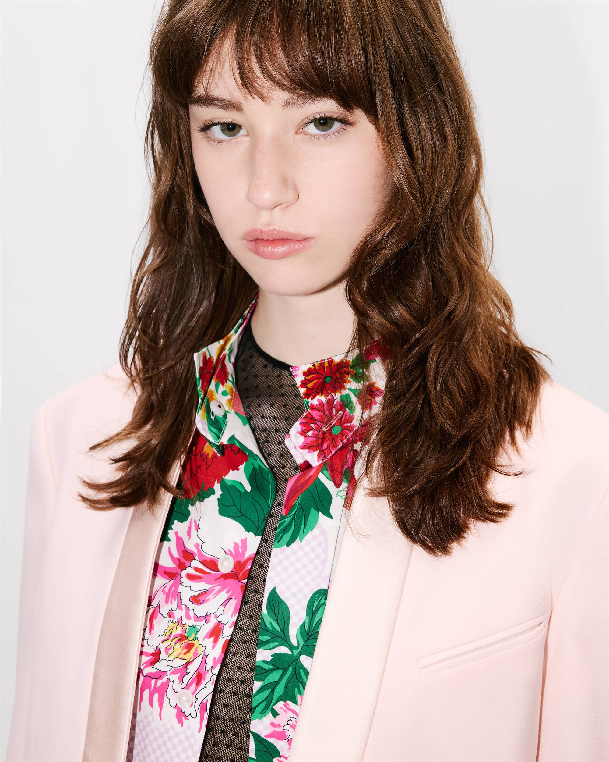 Kimono blazer in virgin wool - 6