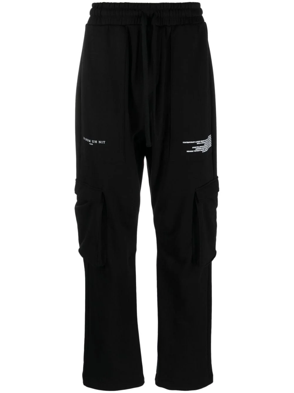 Mission logo-print cargo track pants - 1