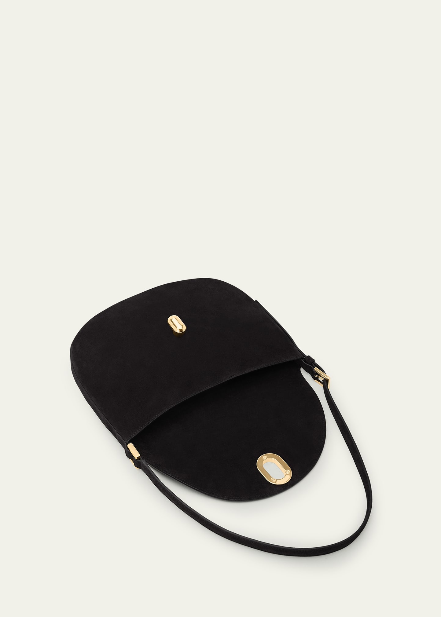 The Tondo Suede Hobo Bag - 4