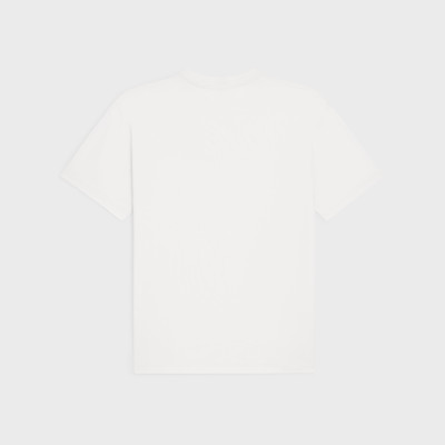 CELINE celine loose T-shirt in cotton jersey outlook