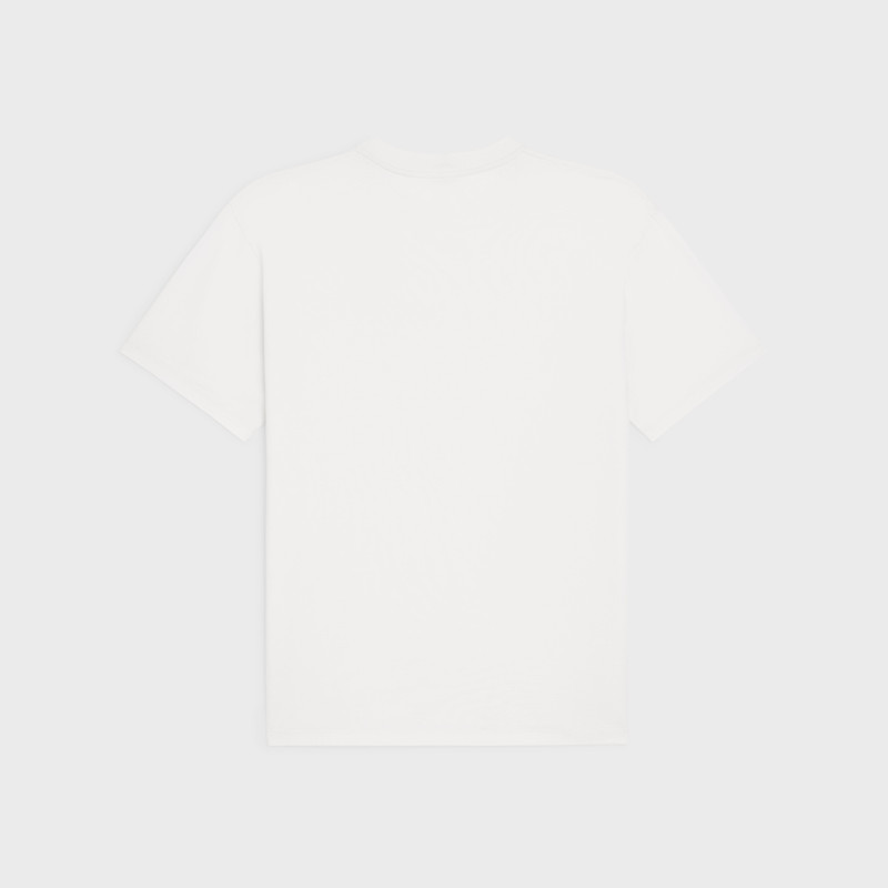 CELINE celine loose T-shirt in cotton jersey outlook