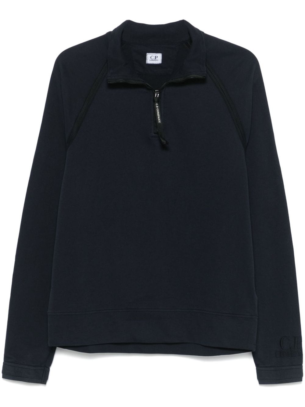 zip-up sweatshirt - 1