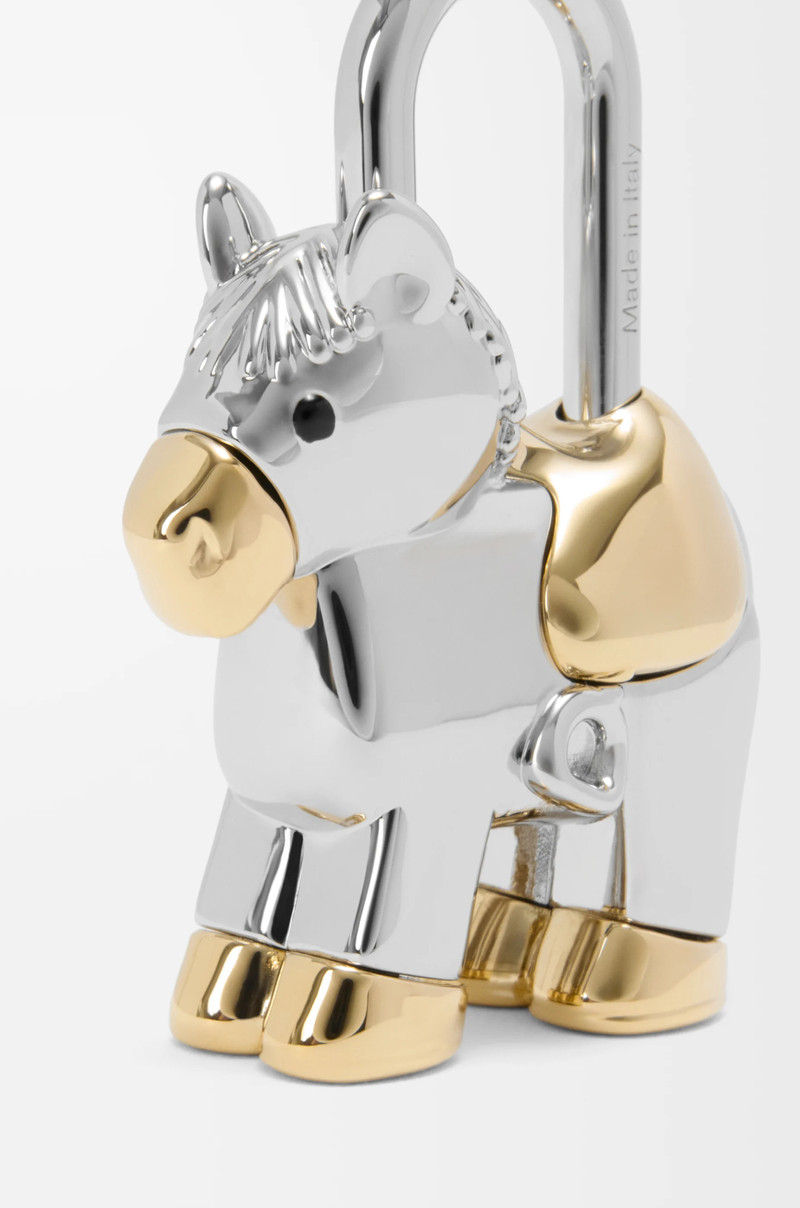Horse padlock charm 3
