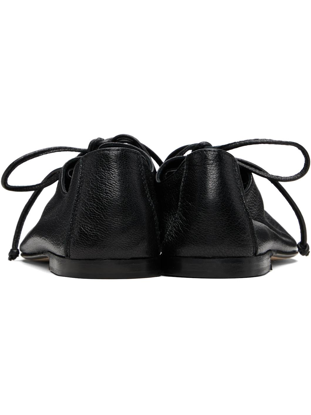 Black Plegada Supple Shiny Derbys - 2