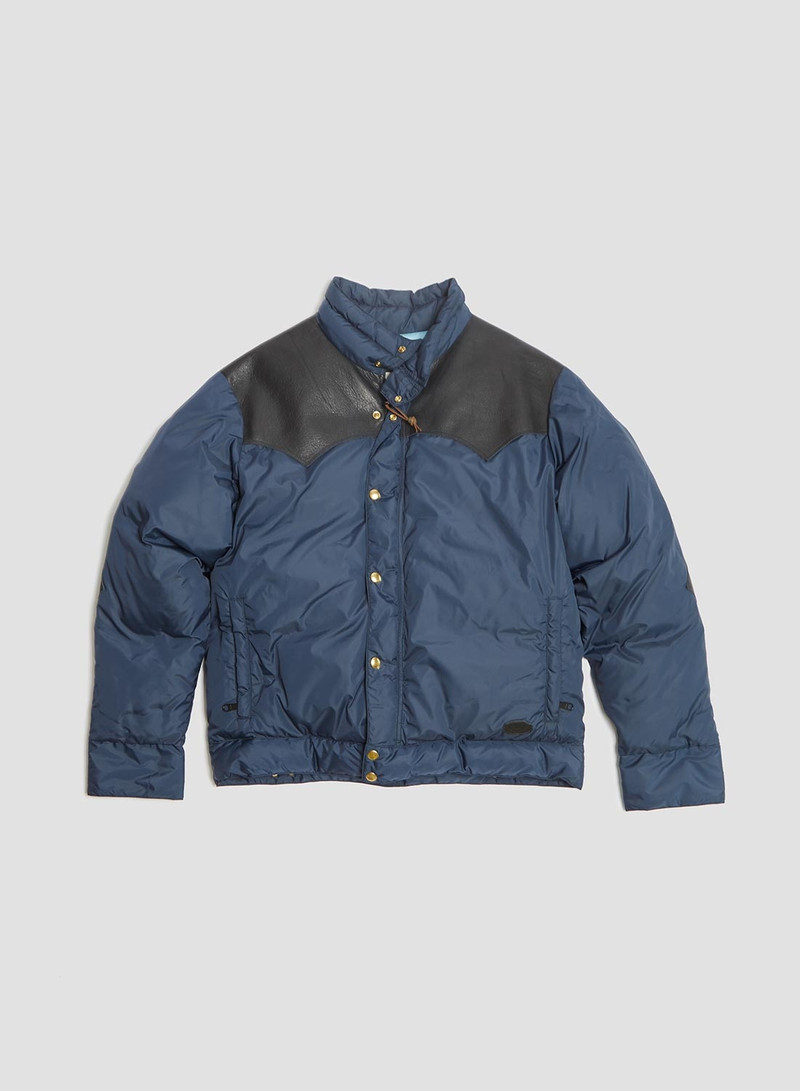 Rocky Mountain Featherbed x Nigel Cabourn Down Short Shell 1969 in Dark Navy 1