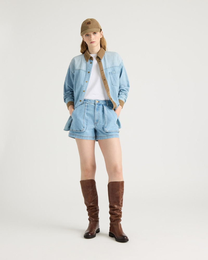 Kegaska Denim Cargo Short 2
