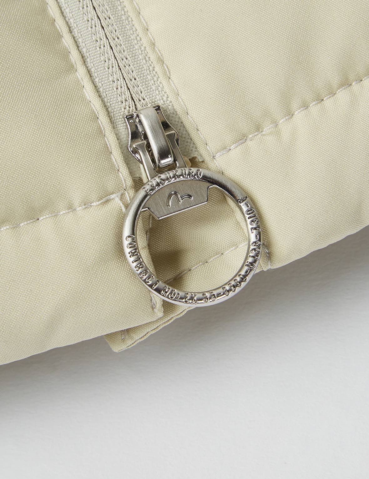 Logo Print Padded Coat - 14