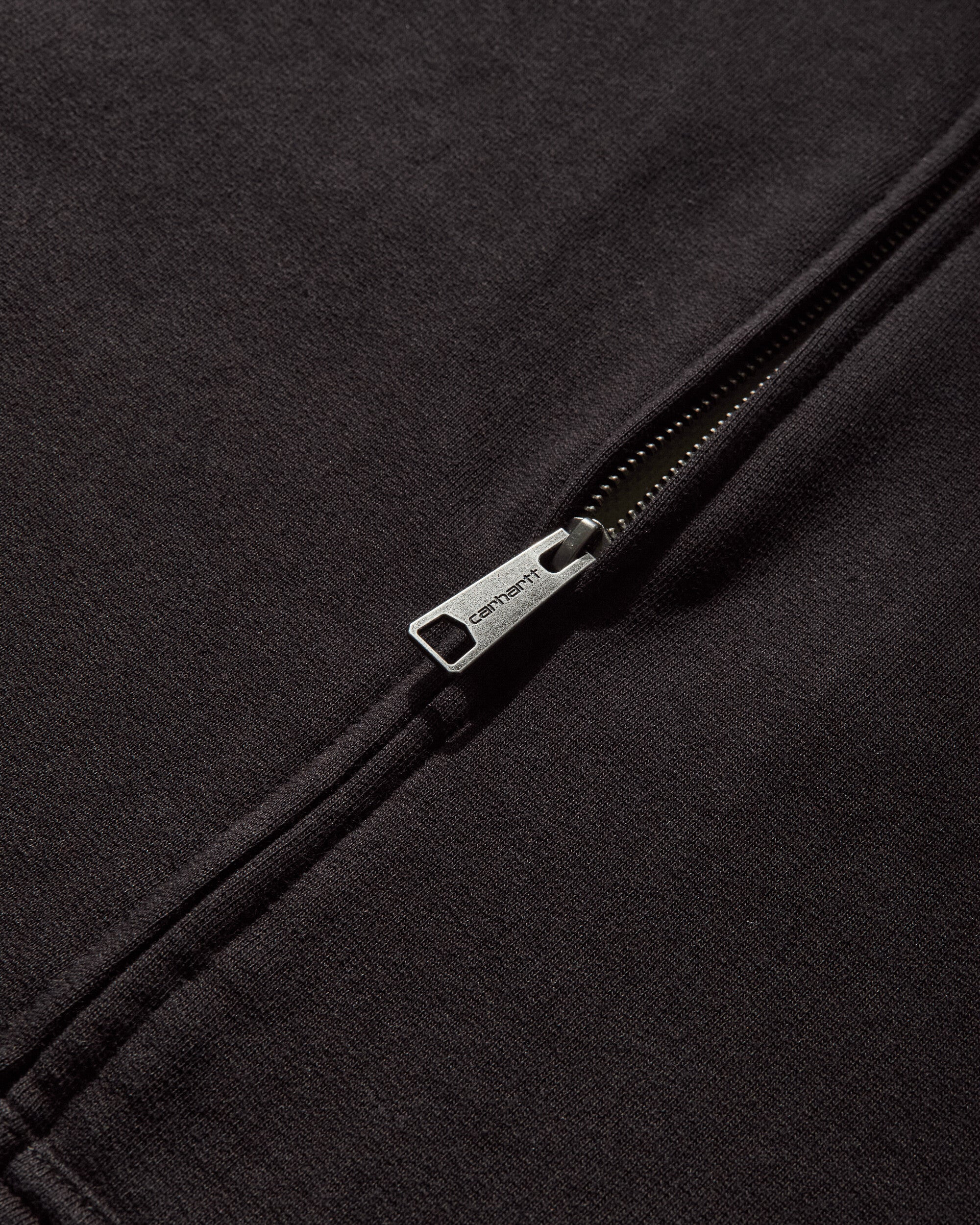 Men's Active Sweat Jacket Black (Stone Washed) - 3