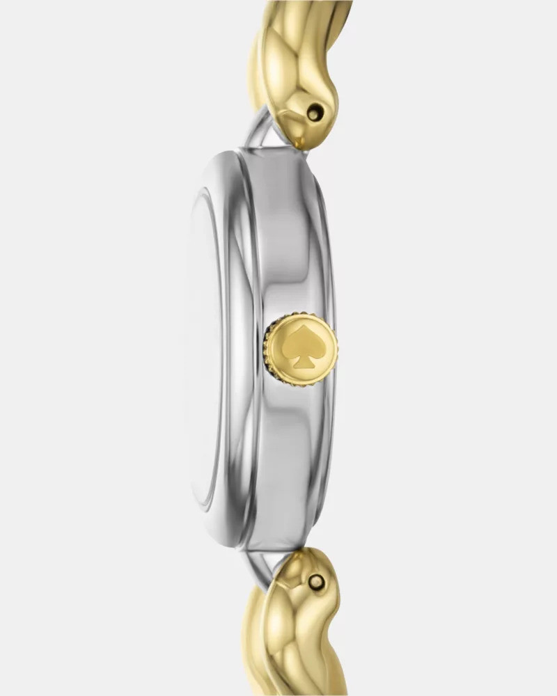 kate spade Monroe Twist Two Tone Watch outlook